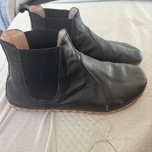 Women’s Black Leather Ankle Boots